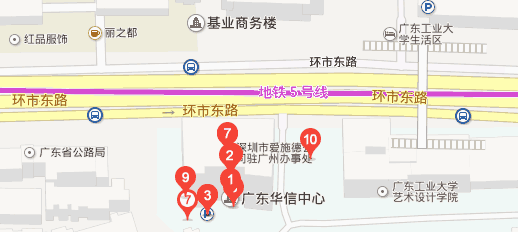 環(huán)球雅思區(qū)莊校區(qū)地理位置-百度地圖