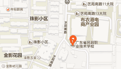 廣州環(huán)球雅思海珠封閉學院地理位置-百度地鐵