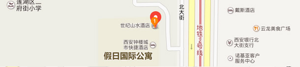 汉普森英语西安校区-百度地图