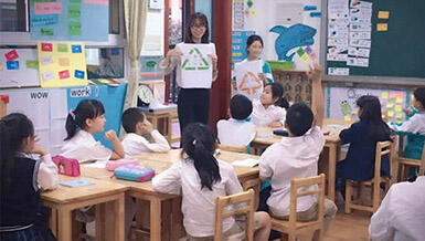 我们在南京句容碧桂园学校