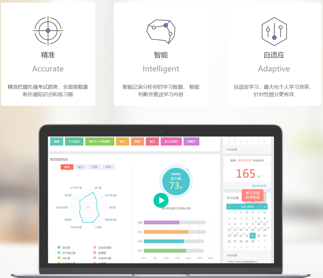 知心AI自適應(yīng)學(xué)習(xí)系統(tǒng)
