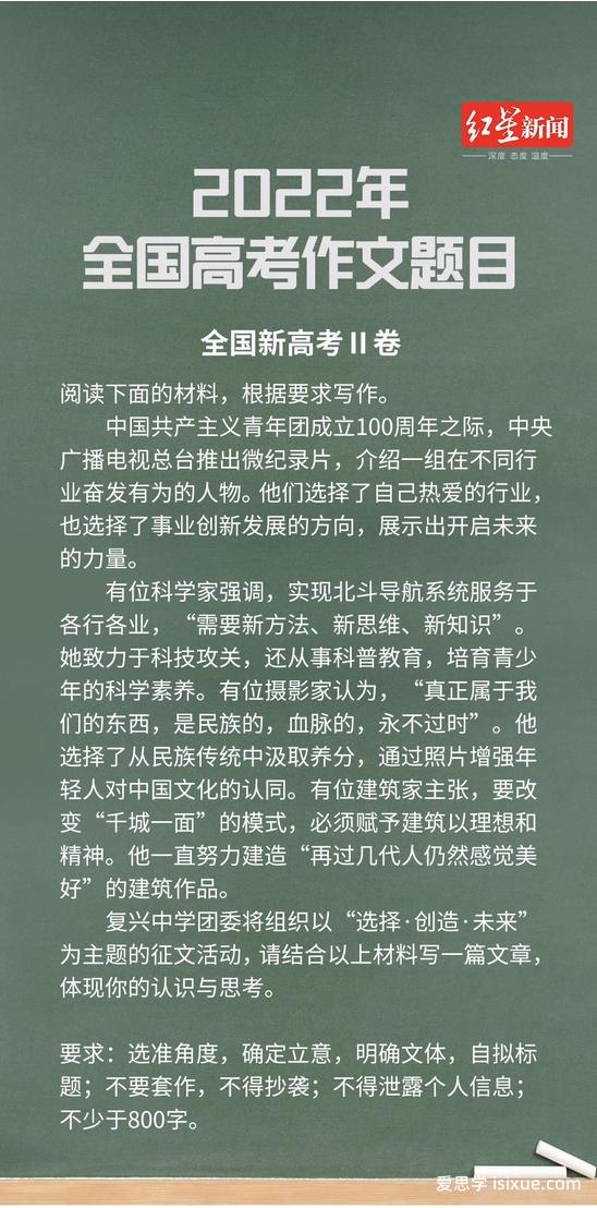 评论员的2022高考作文：能给打多少分？