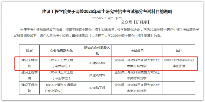 重磅消息 | 2026年考研：多所院校停止招生公告发布
