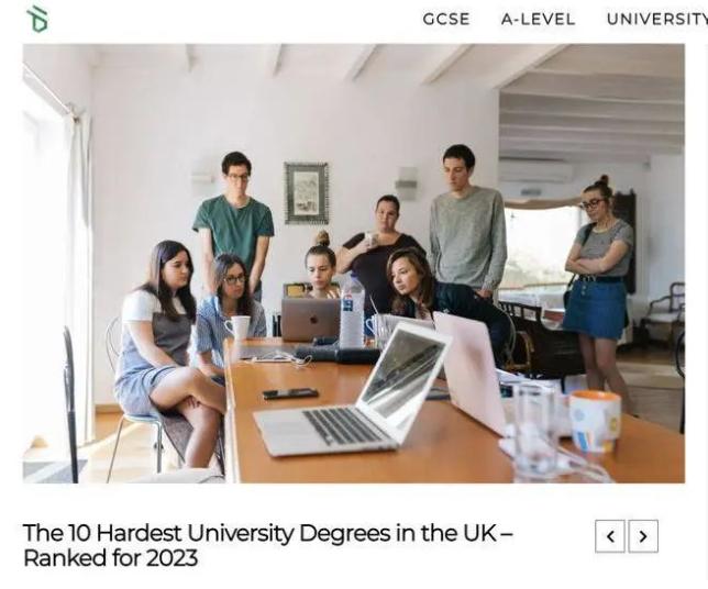 英國大學2023最難學的十大專業出爐，有你的專業嗎？