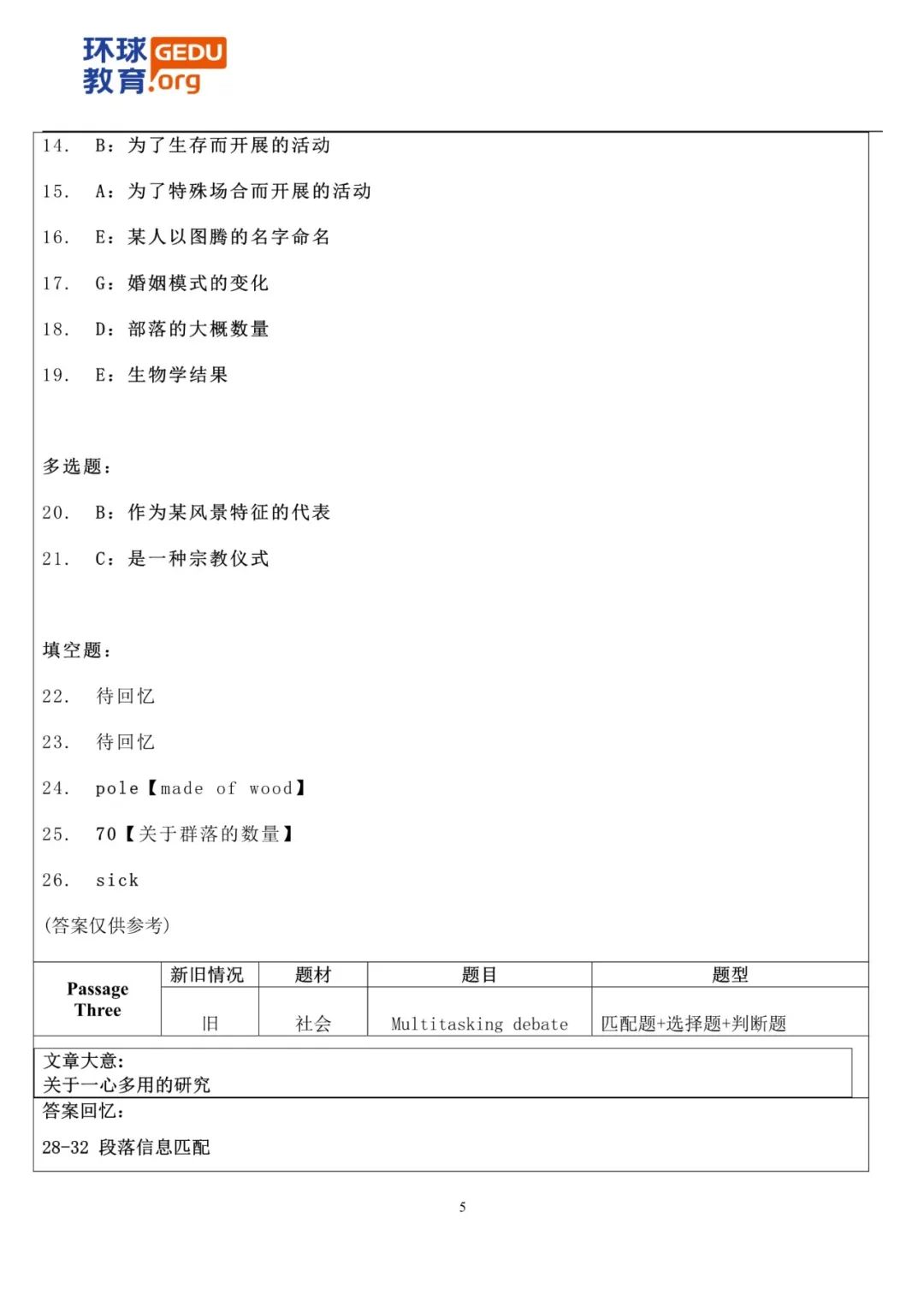 3月25日雅思考试超详细版回忆