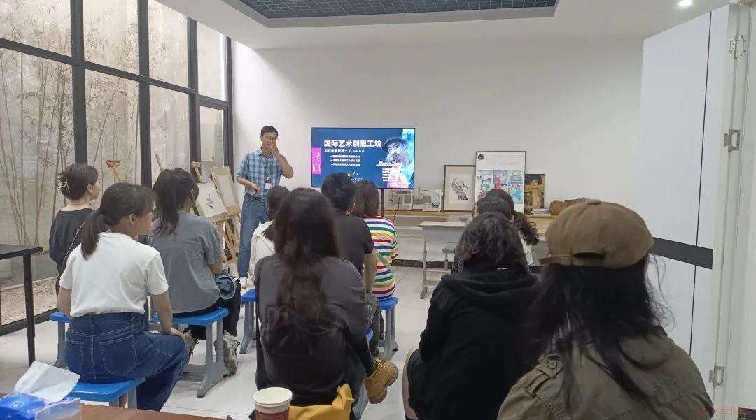 精彩回顾 | 国际艺术创思工坊&mdash;抽象表现主义课堂圆满结束！