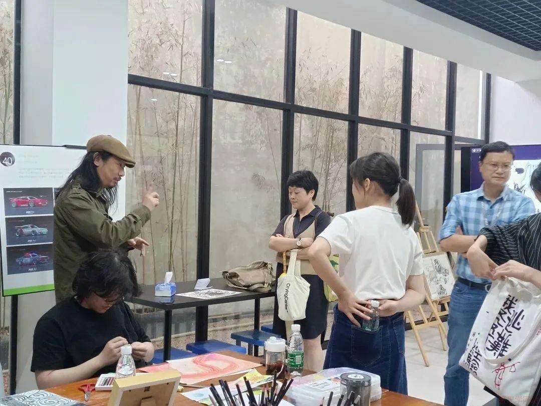 精彩回顾 | 国际艺术创思工坊&mdash;抽象表现主义课堂圆满结束！