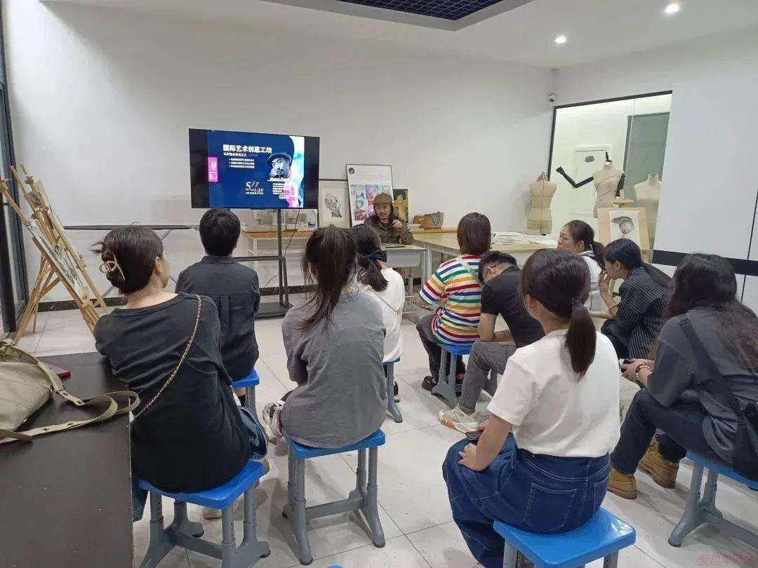 精彩回顾 | 国际艺术创思工坊&mdash;抽象表现主义课堂圆满结束！