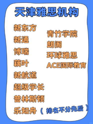 天津雅思機(jī)構(gòu)怎么選？這篇避坑指南一定要看